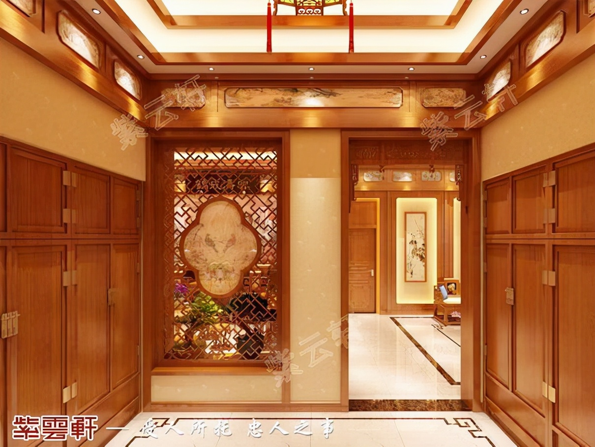 海棠木木作搭配缅花红木家具，这样的中式装修喜欢吗