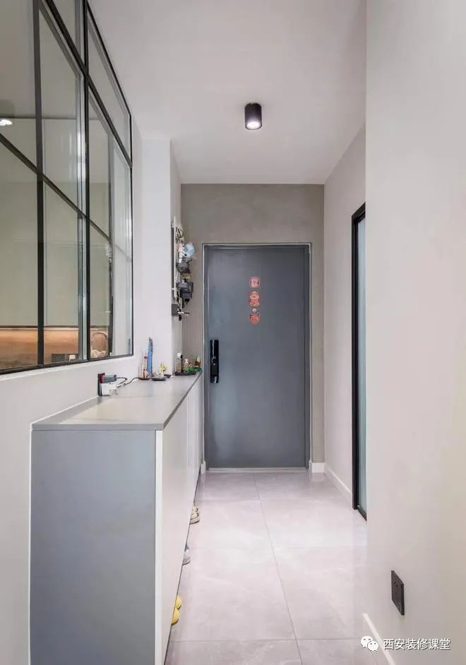 60㎡一室老房改造，变两室还有开放厨房和书房