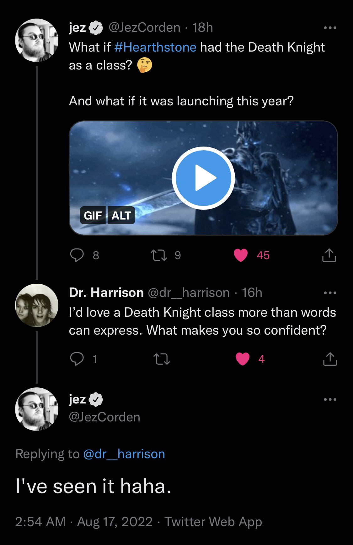 衬衫|炉石传说大爆料：年末或出新职业死亡骑士！