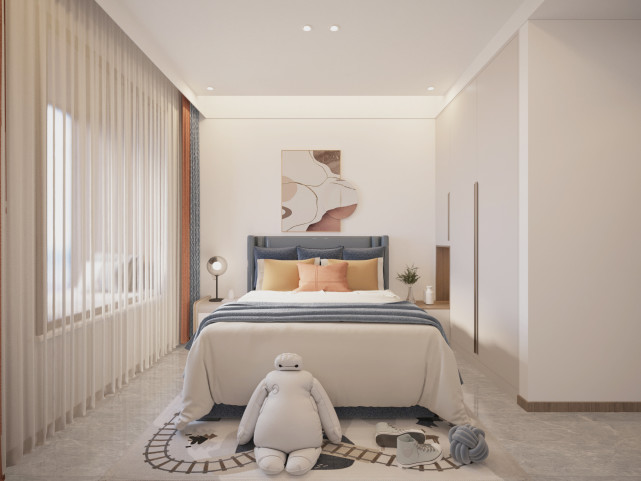 148㎡现代风,舒适与品质共存,尊重生活本身