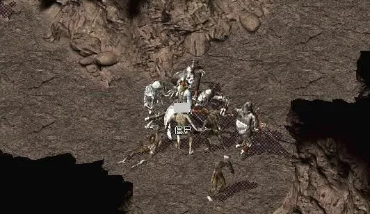 老玩家|热血传奇：骷髅洞让人晕头转向，迷路 , 四个连接通道地图老玩家不会错过