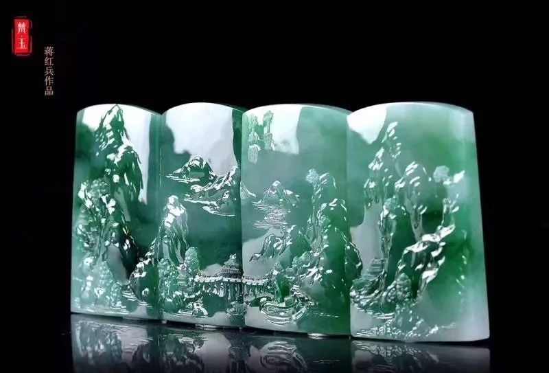 文玩|翡翠的《千里江山图》,寄宿了万物的思绪。