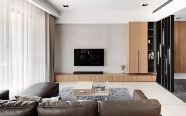 110平现代简约,高级感十足的家
