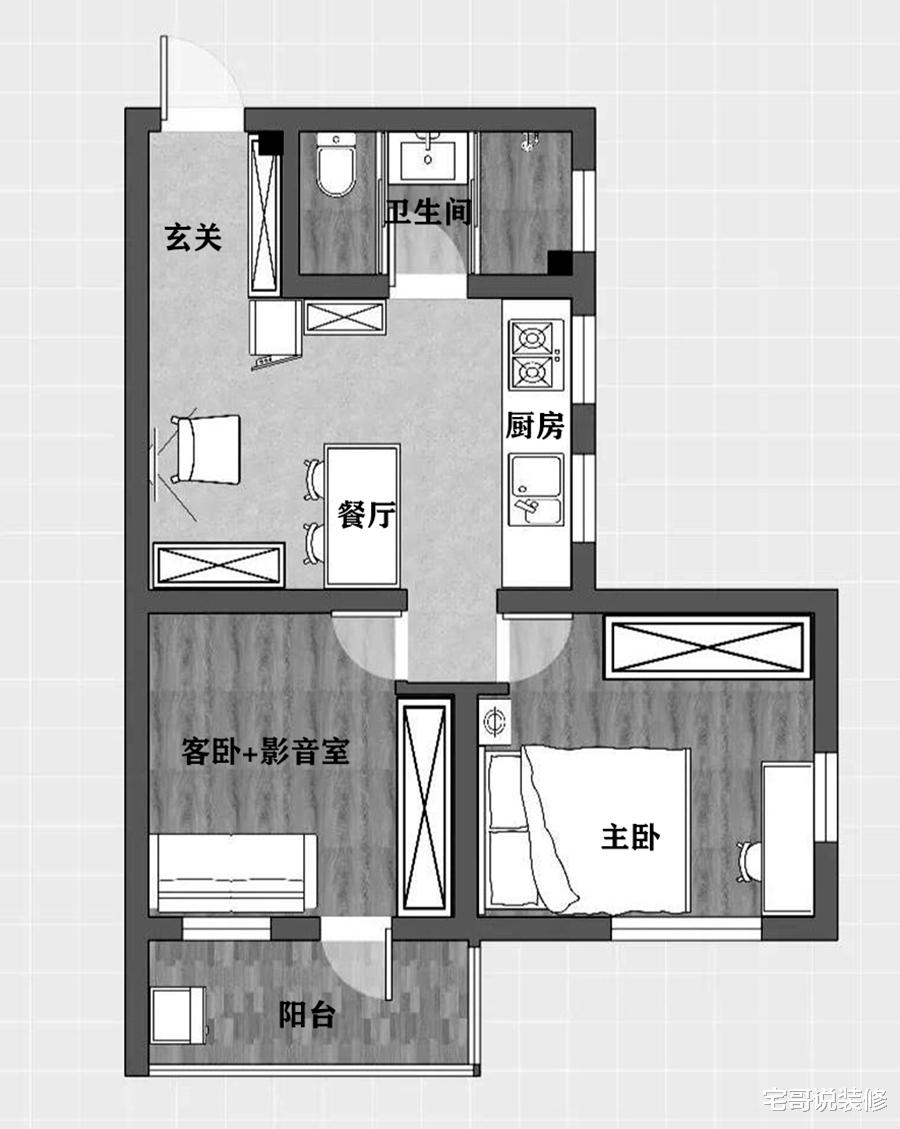 广州32岁小姐姐45㎡的家,虽满是杂物,却被打理得井井有条,羡慕