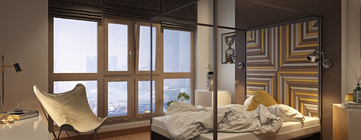 7 间卧室富有表现力的卧室装修