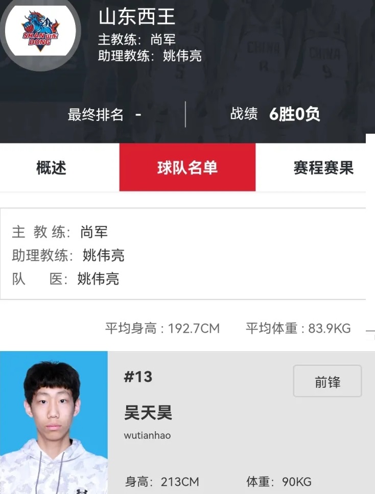 山东男篮|16岁身高2米13！山东男篮内线后继有人，开启美国留洋生涯