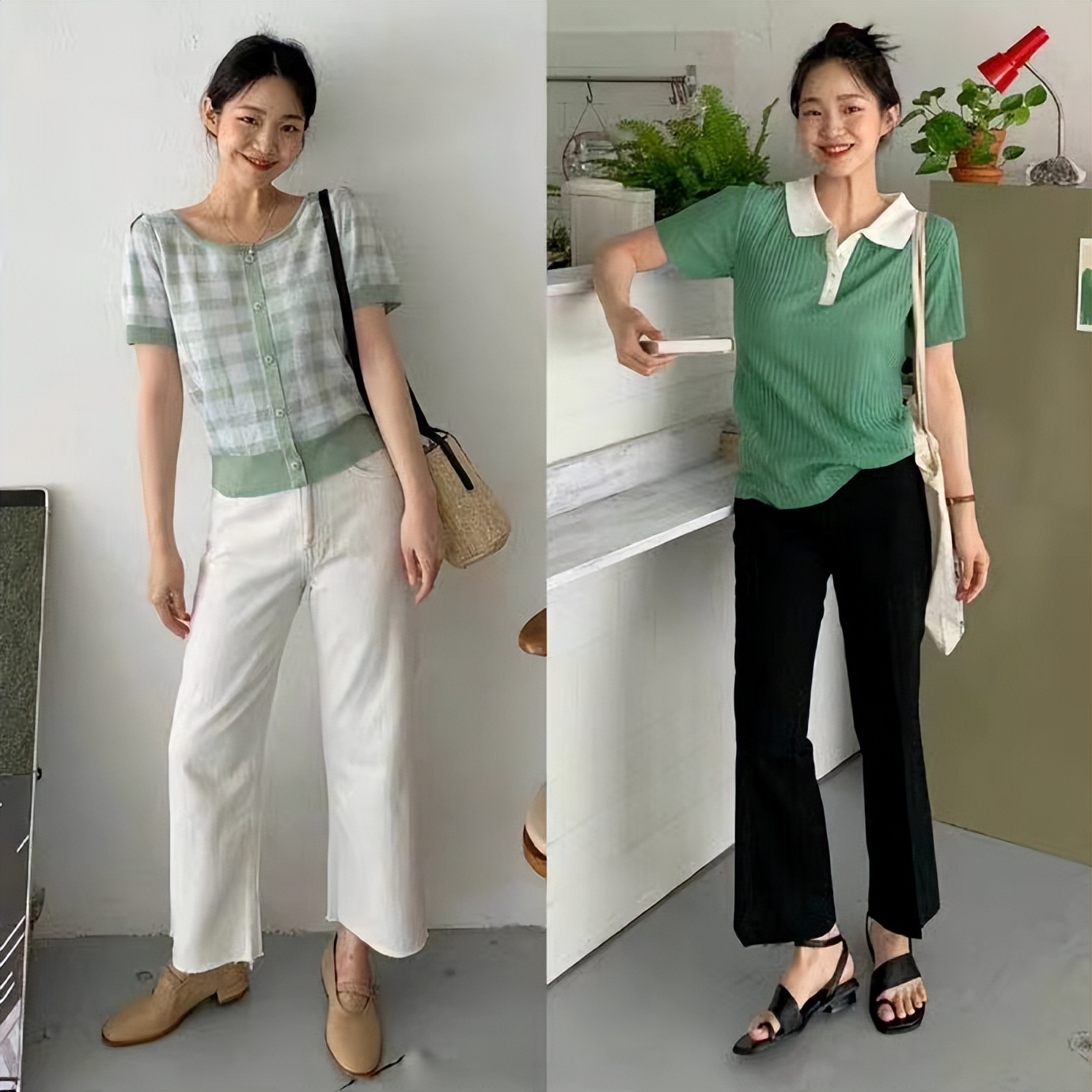 身高不足160的女生，裤子尽量不要选这3个“长度”，否则显矮显胖