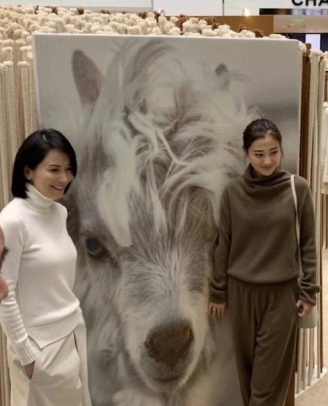 梅婷|46岁的梅婷和52岁的俞飞鸿同框，看到线下生图，网友：到底是不同