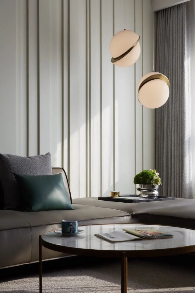 130平清新简约风三居室,绿色的高级应用!