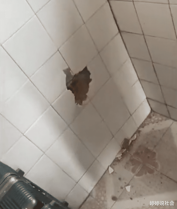 江苏一女子听到阳台上传来瓷砖掉落声,一看吓一跳:伸了只手过来