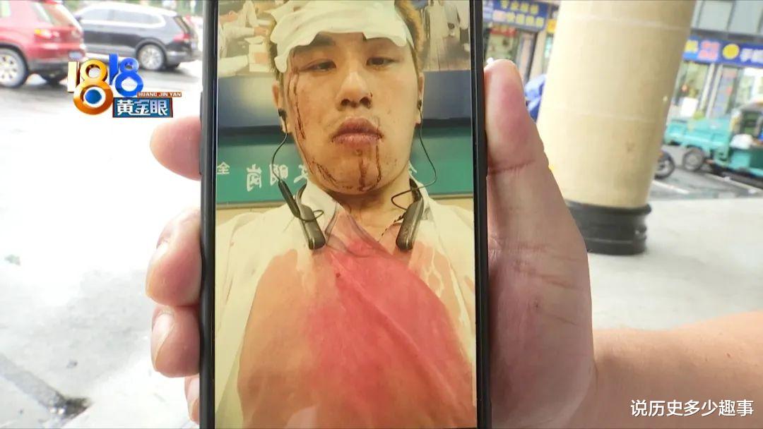 ?穿汉服被保安“针对”?小伙一头撞破玻璃