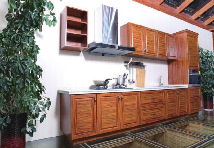 谁家还定制橱柜呢?浪费钱还不中用!如今都盛行全铝材质