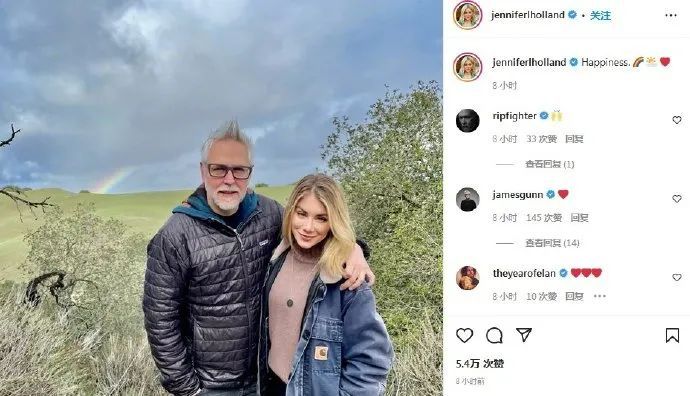 银河护卫队|《银河护卫队》导演结婚，女方是《新自杀小队》女演员