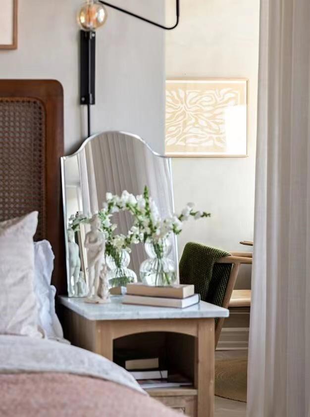 就想要一个这样的家:温柔米色搭配藤编家具,清新明亮,令人向往