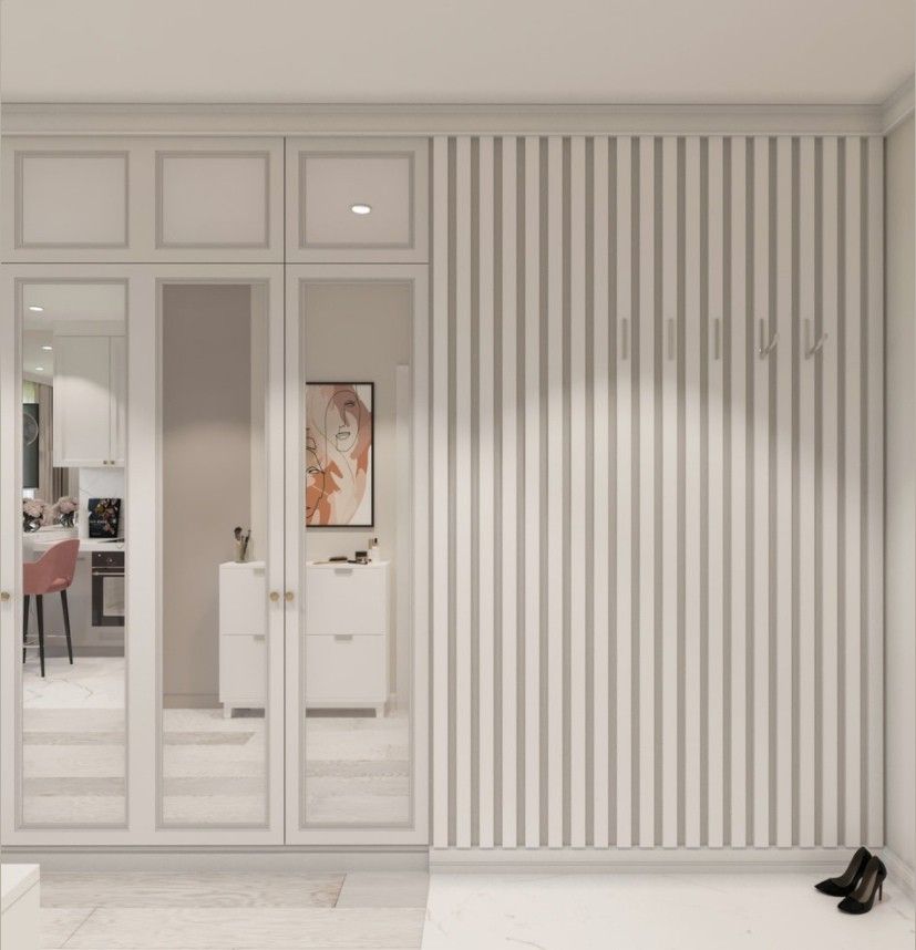 90后女孩改造30㎡公寓,衣柜藏床,独特的现代感