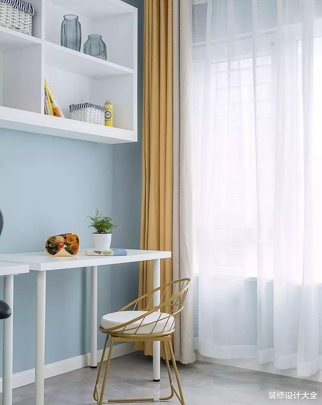 113平的北欧风三房，清新中又有典雅感，好喜欢的设计！