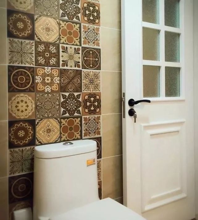 卫生间的瓷砖如何铺?试试这样铺,居然可以这么美!