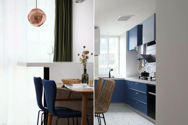 闺蜜“穷装”的新家火了,115㎡的房子,整个装修只花了12万,佩服