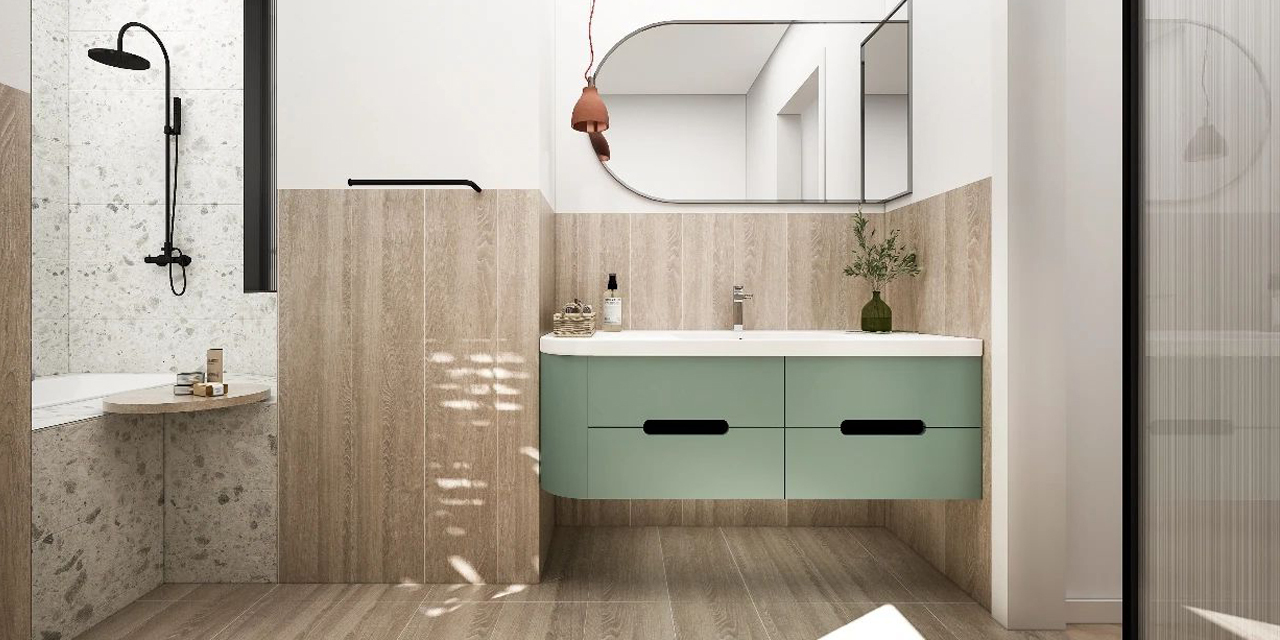 用淡雅的色彩和用有趣手法打造113平简约风三居室