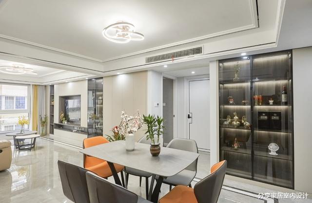 115平一家四口新房,装修现代简约风格,全屋实用与美观性并存!