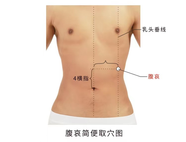 消化不良|经络穴位,一日一学——腹哀,消化不良就找它