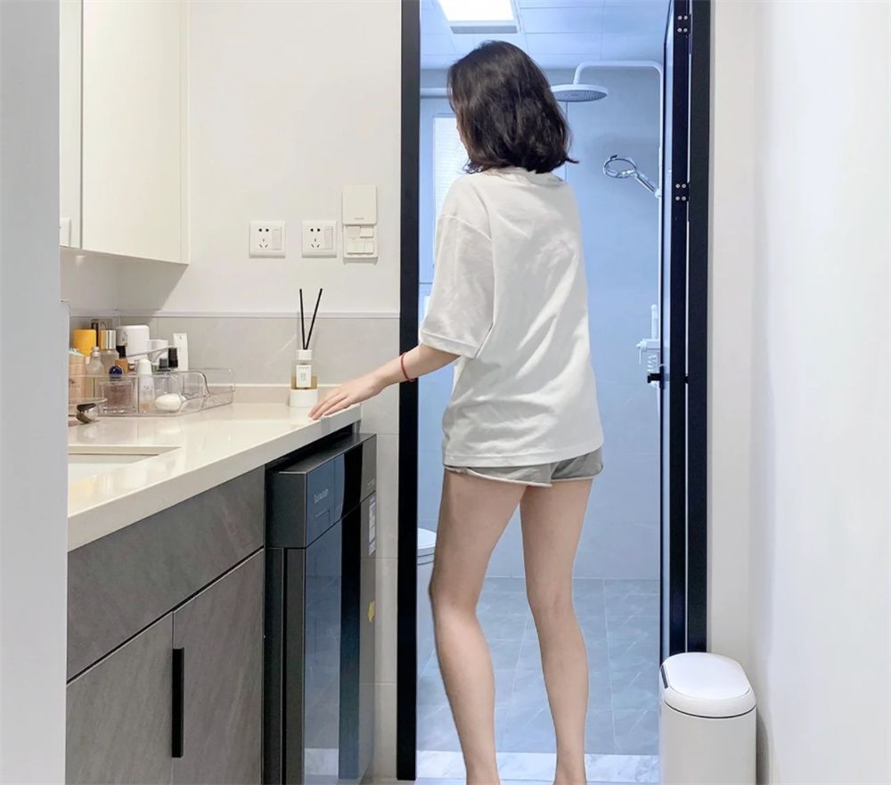 山西姑娘晒自家卫生间:把台面加高到90cm,用起来却太顺手