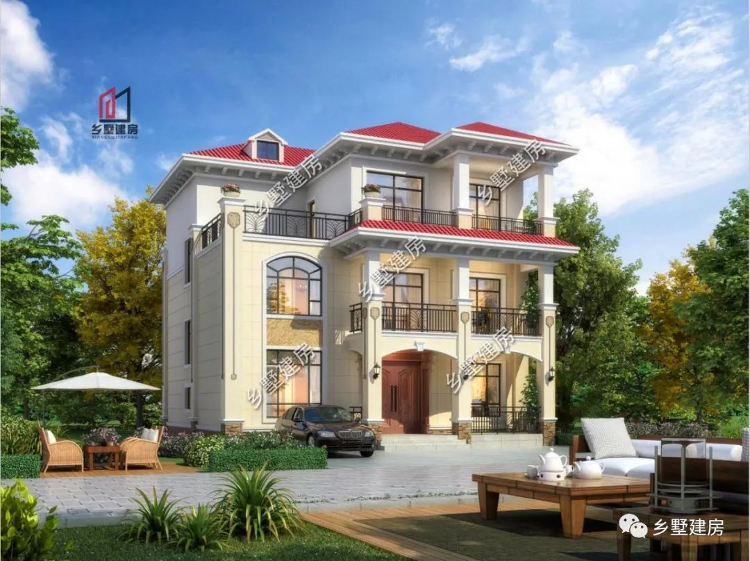 五款带老虎窗的房型设计,造型多样美观,通风采光也不在话下