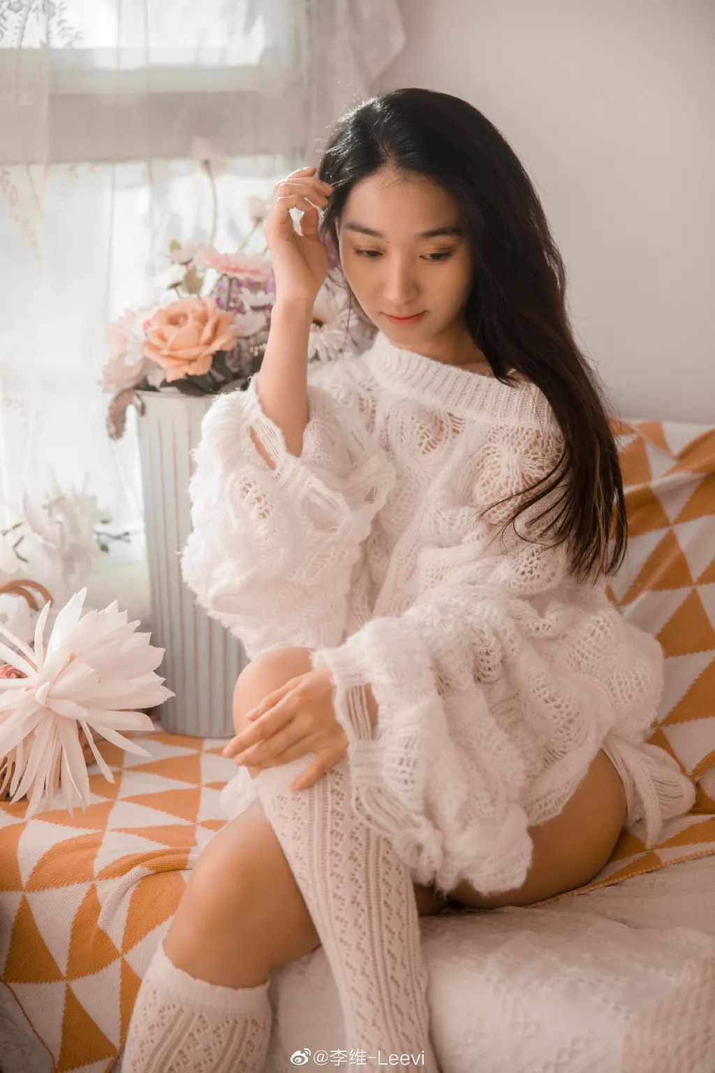 北京约拍:室内自然光