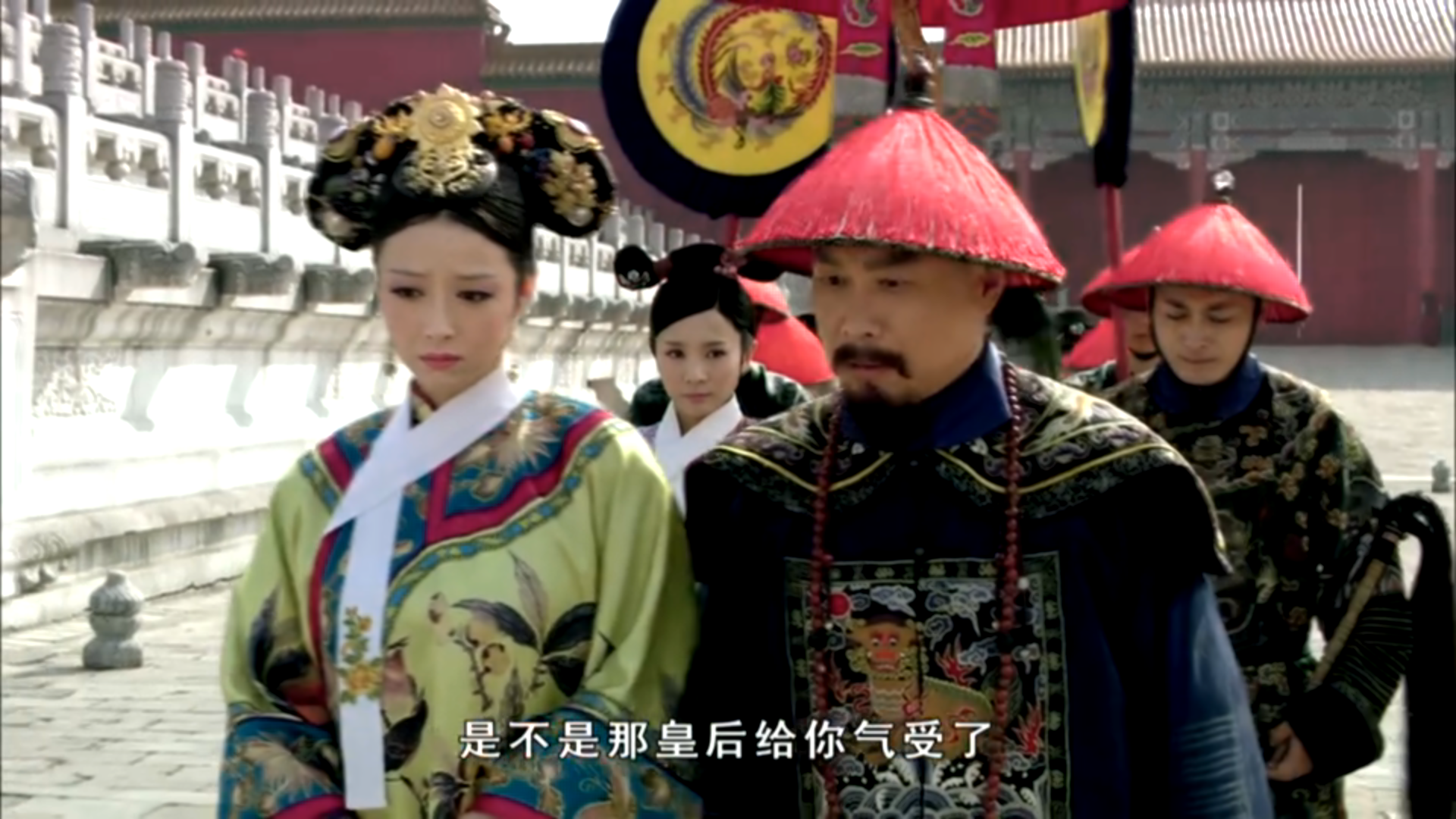 华妃|甄嬛传：周宁海和颂芝居然是对食关系！