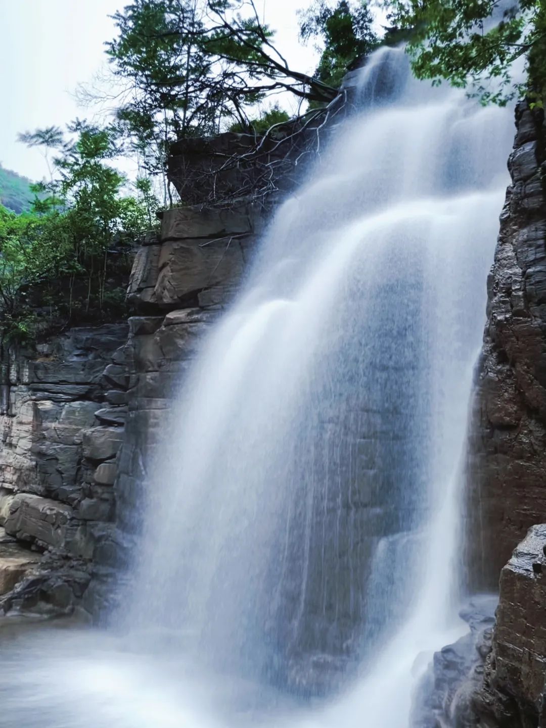 乌江|河南旅游：宝泉雨景丨感受雨中宝泉带来的那份恬静