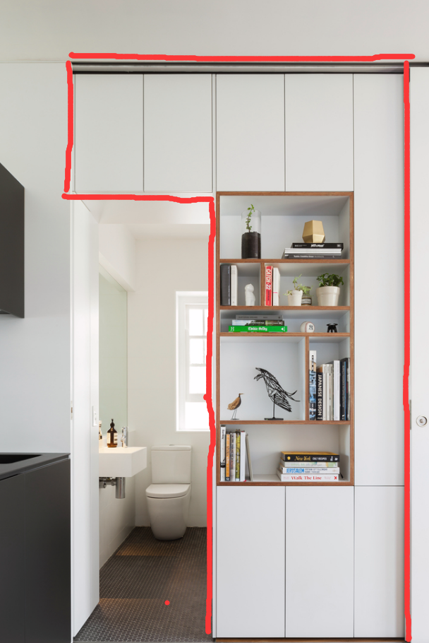 闺蜜家的卫生间太牛了，门两旁全部都打了收纳柜，榨干家里每一平！