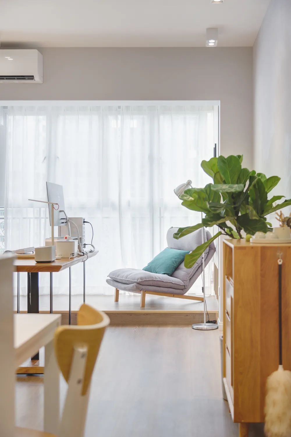 59m2老房改造：迂回动线+多功能规划，别人家从不让人失望！