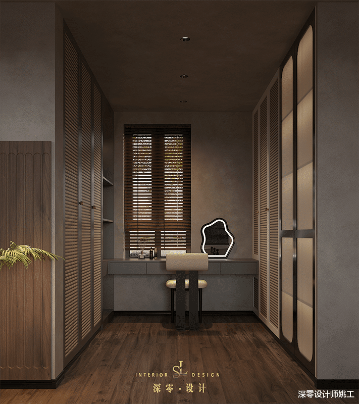 135㎡全屋没一丝俗气!沙发不靠墙与岛台+餐桌并排,完美平衡空间感