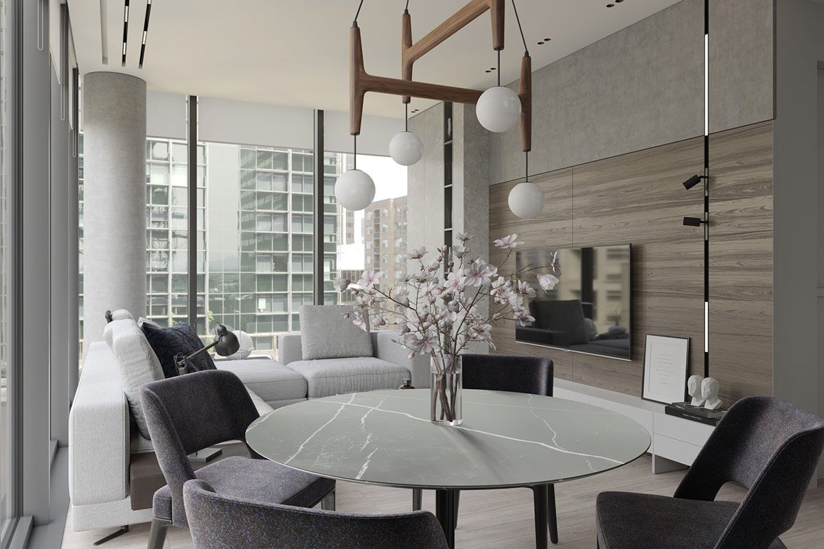 高端城市公寓之旅(附平面图)