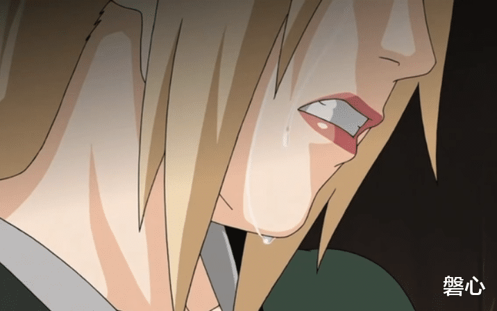 纲手|自来也死后纲手痛哭,看到墙上的字,才明白对自来也爱的太深