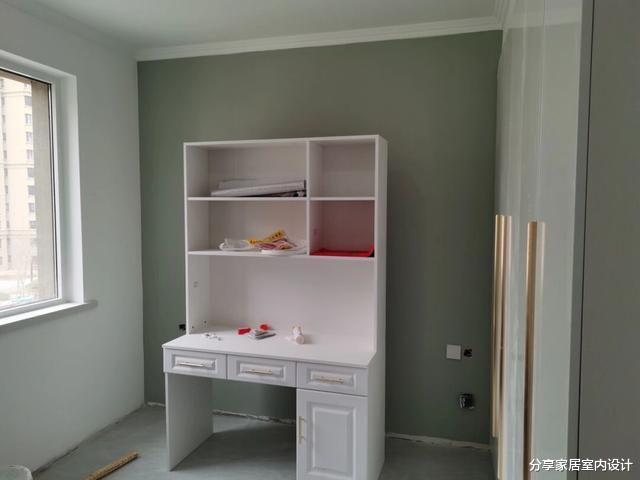 第一次装修新房,全屋定制白色的柜子,大家看看觉得“翻车”了吗