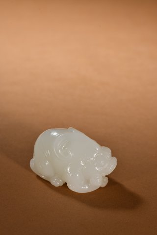 和田玉籽料|和田玉籽料貔貅把件