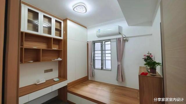 95平三房改四房很实用,入户没玄关这样设计鞋柜太聪明了,分享下
