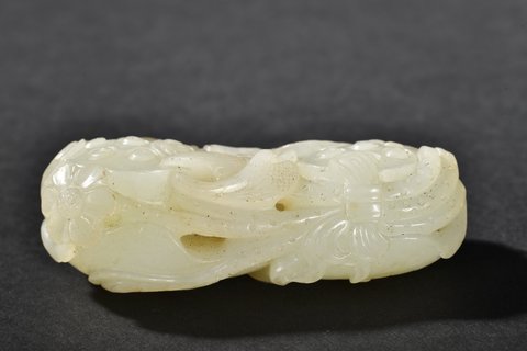 |旧藏 和田玉多子多福把件