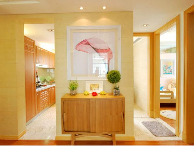 90平米的温馨小家,玄关柜超实用美观,软装布置实在是太好看了