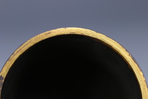 翡翠|清 铜胎景泰蓝笔筒