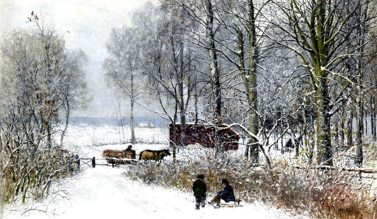 米耶|朦胧的印象田野风景︱法国印象派大师卡米耶·毕沙罗