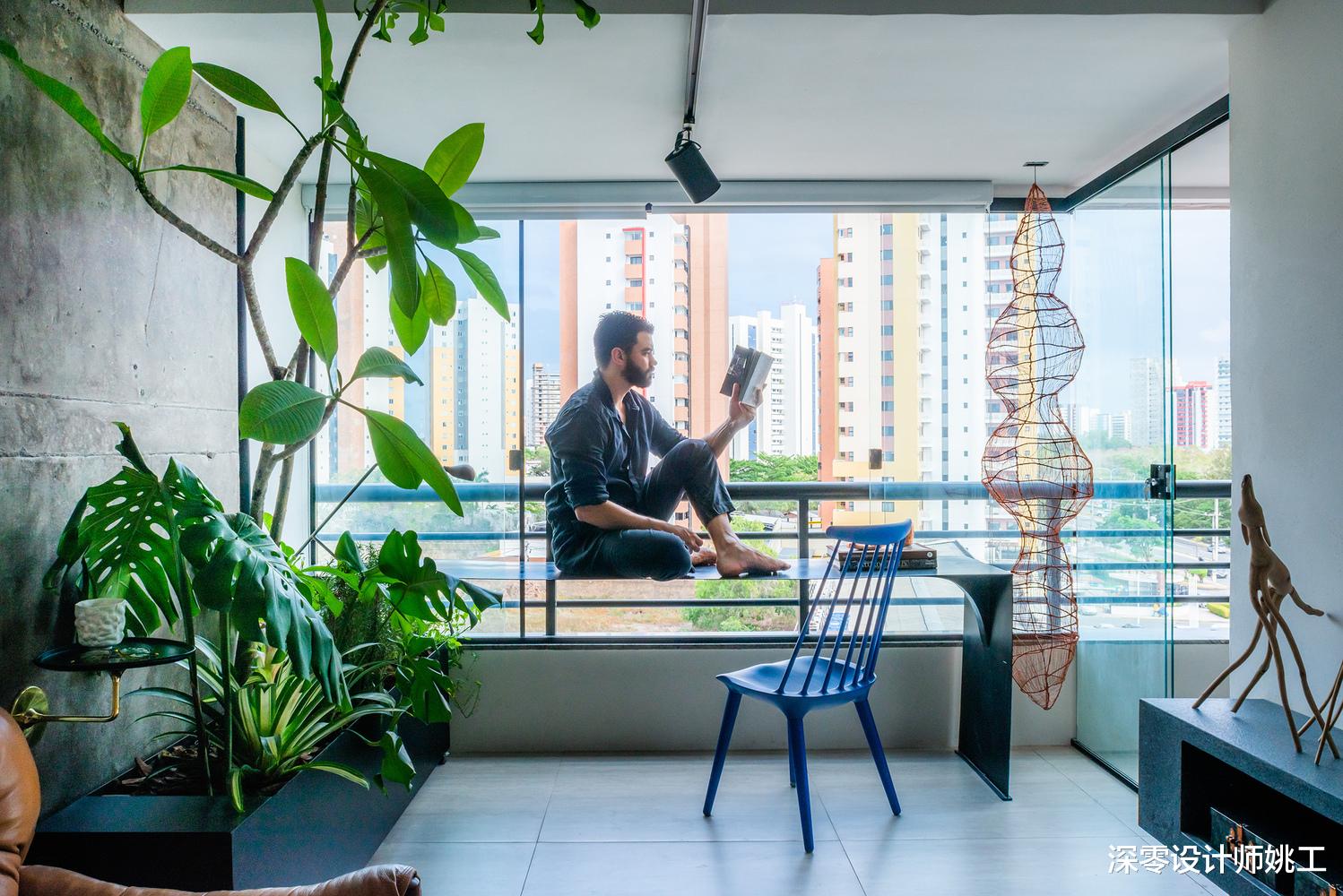 80㎡住着一位独居男青年,为追求高品质,设计装修全是他一手抓