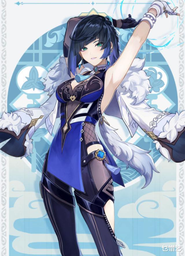 原神|原神:夜兰的立绘十分惊艳,抽是肯定要抽的,水伤杯准备好了吗?