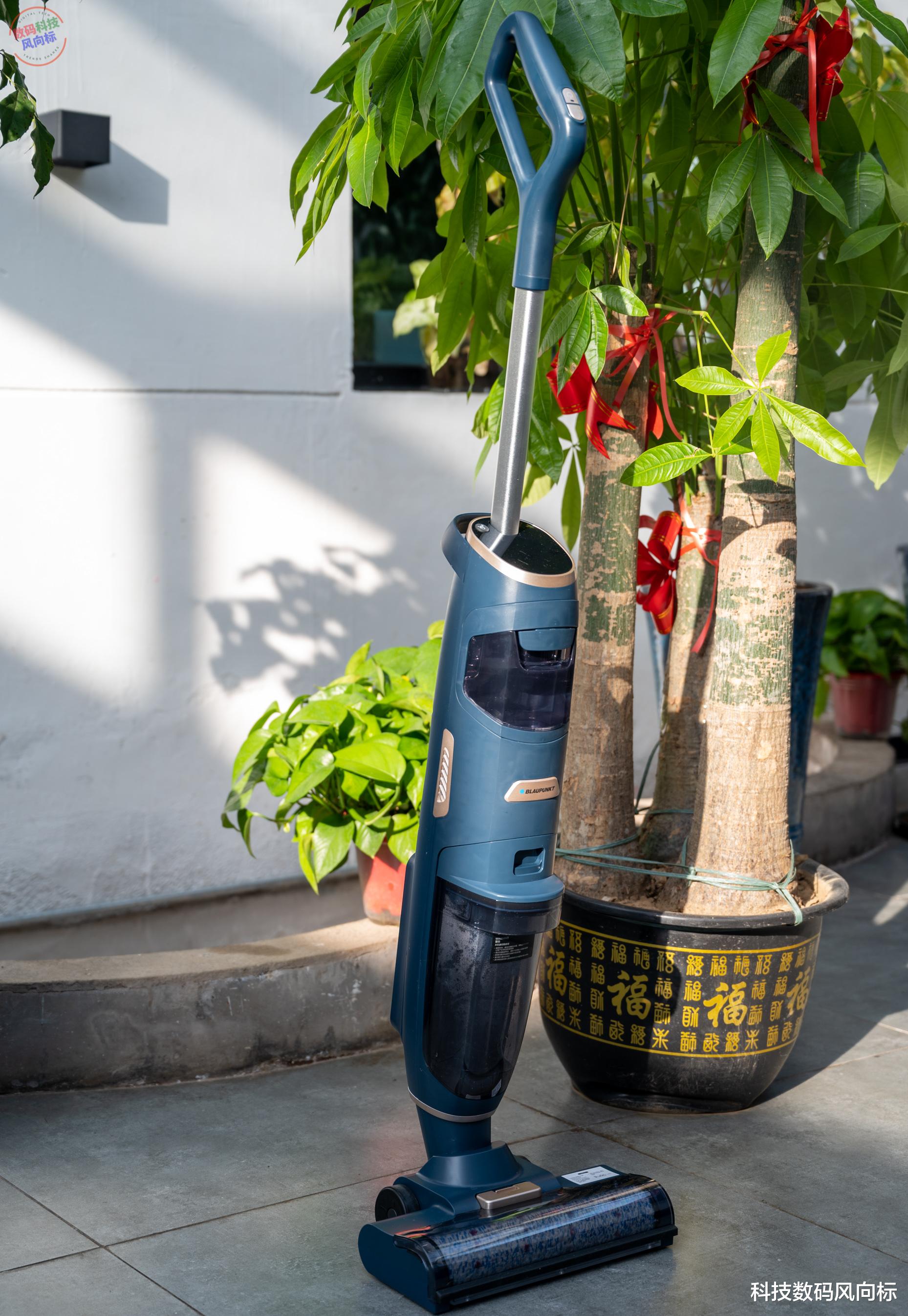 自动化|干湿垃圾一次清理，还有深层除菌功能，蓝宝这款洗地机挺好用