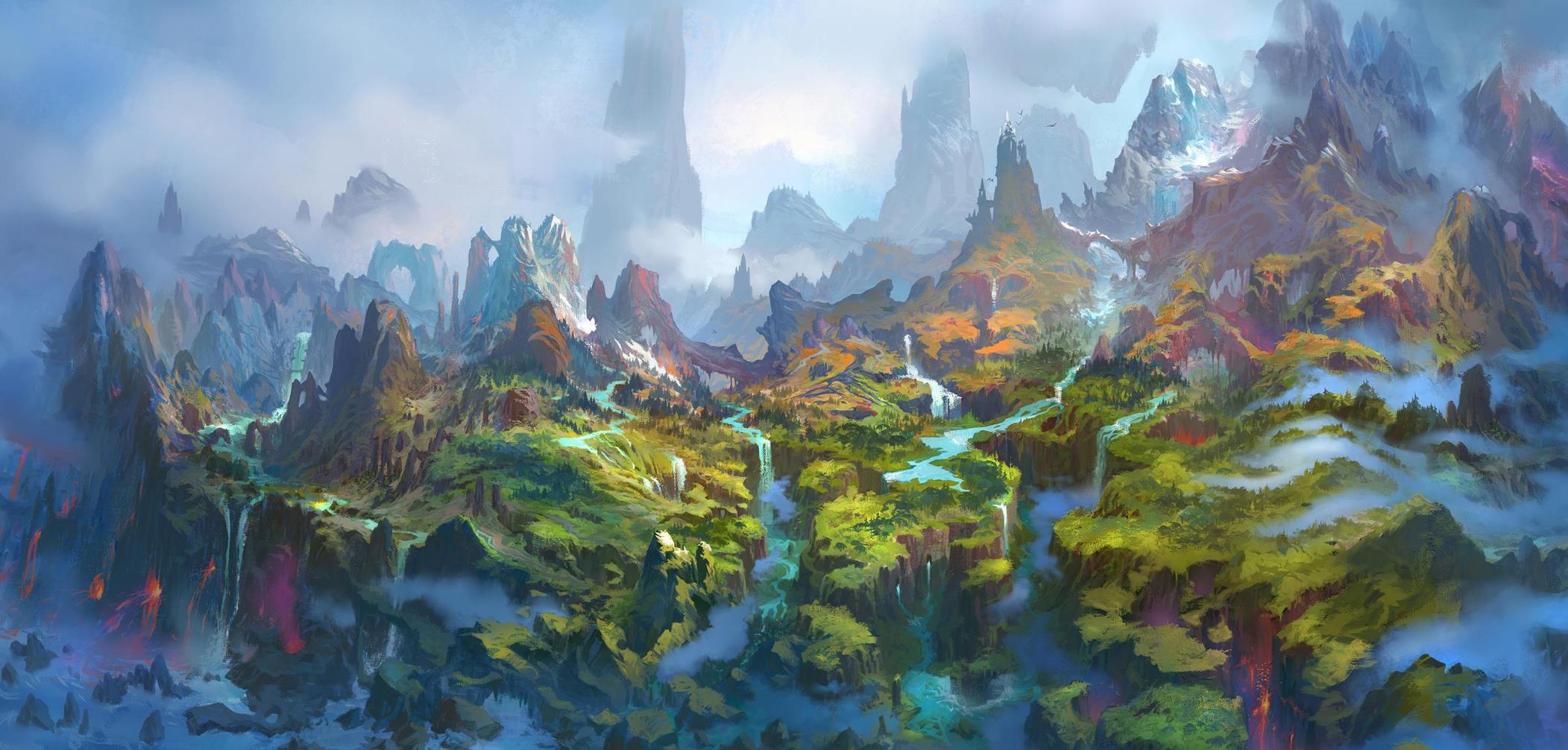 留学生|魔兽世界:10.0即将开测,职业套装很酷,巨龙群岛概念图揭晓