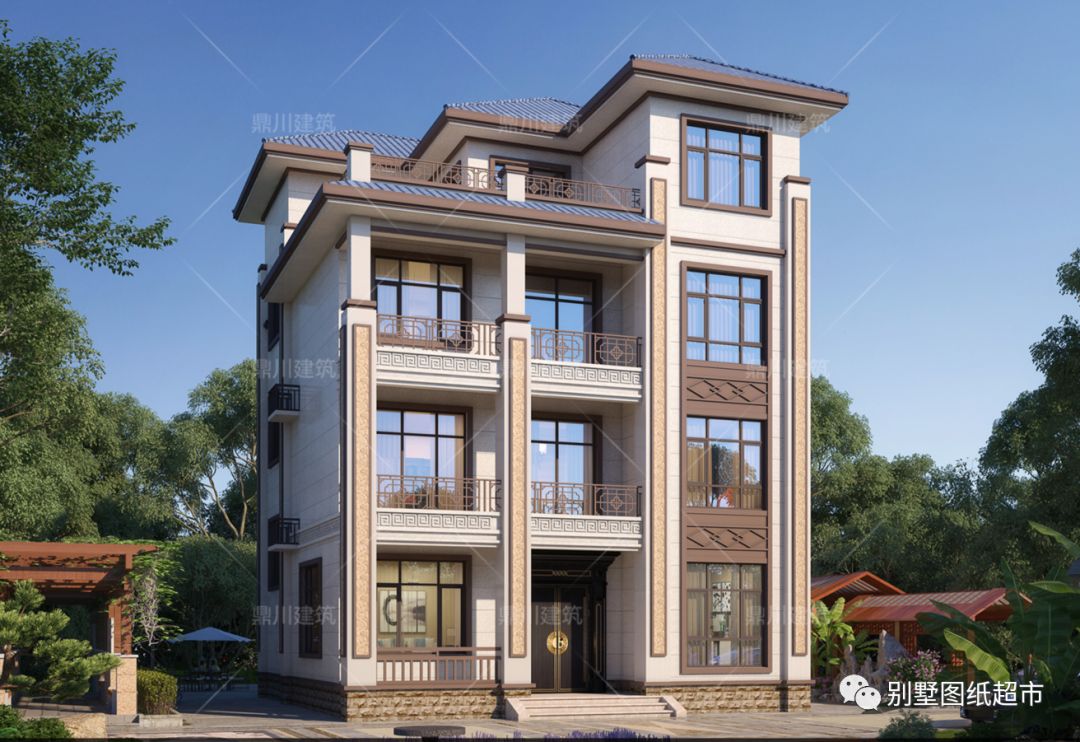 回农村建房要有新设计,推荐这6套农村别墅,有钱也不瞎折腾