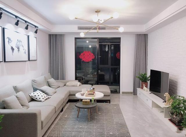 晒晒老公准备的婚房,特意拿一间卧室当衣帽间,客餐厅超级漂亮