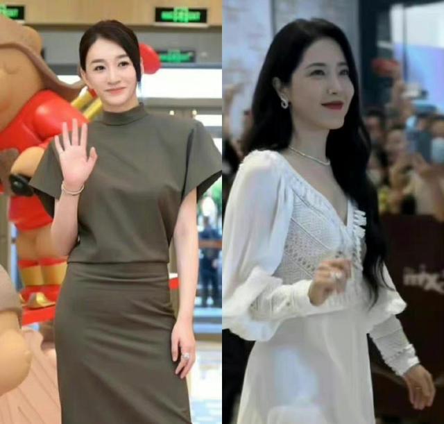 曾黎|46岁李小冉和曾黎近照曝光，依旧美艳动人，网友：保颜有秘方吗