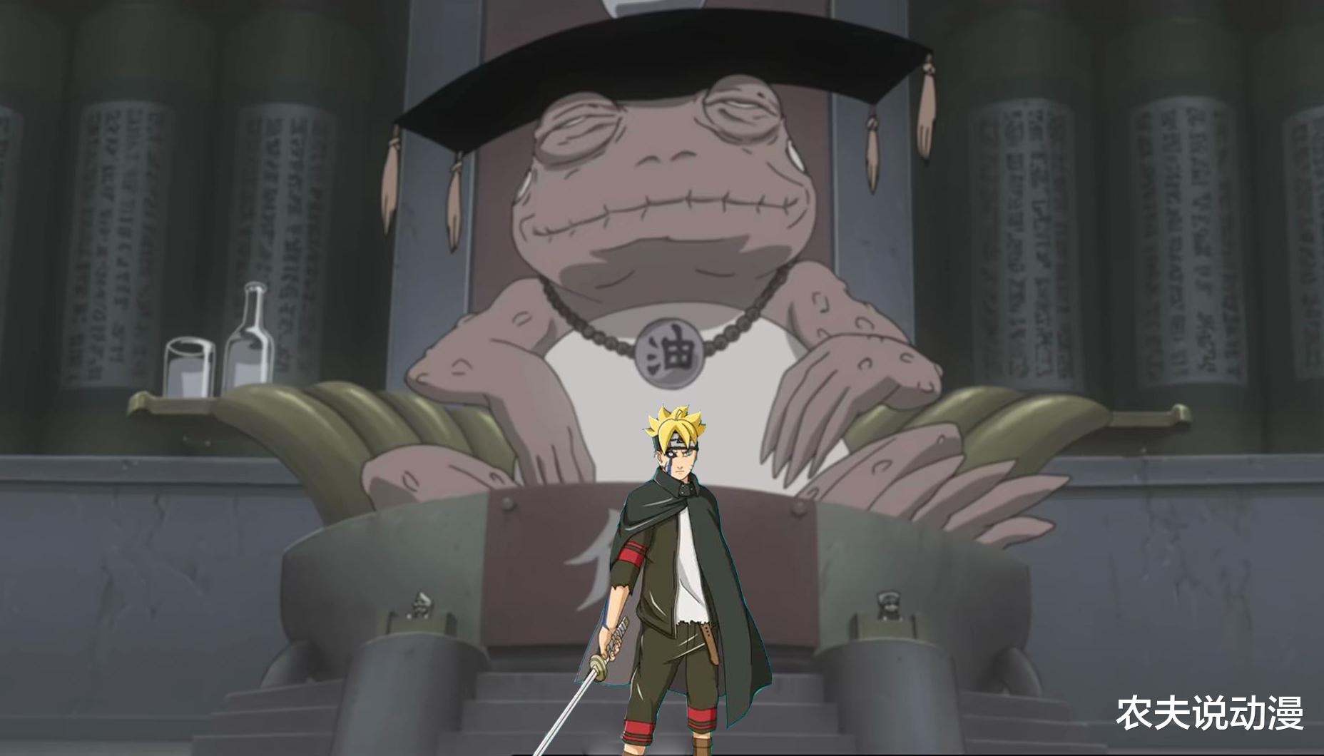 火影忍者剧场版|博人传:蛤蟆仙人用仙人符复活博人,复活后的博人支配桃式力量